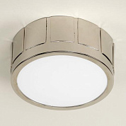 CL0005.NI.EU Portsmouth Ceiling Light, Small, Nickel (d)