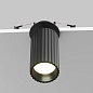 C110CL-01-GU10-B Maytoni Calipso Встраиваемый светильник 10W Черный — фото 4