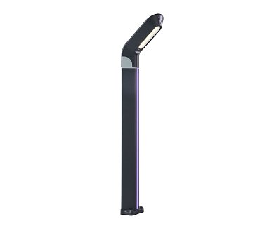 Уличный светильник-столбик Kink Light Линден с розовой подсветкой 09200-F(220V),16(10)