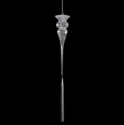 KI SP1 Crystal Lux KI подвесной светильник с удлиненным прозрачным плафоном в виде хрустальной капли