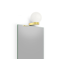 CLUB LIGHT - 24-karat gold / White Satin