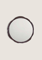Burnt Wood with Mirror Glass
