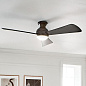 54" Sola Fan Olde Bronze люстра-вентилятор 330152OZ Kichler — фото 3