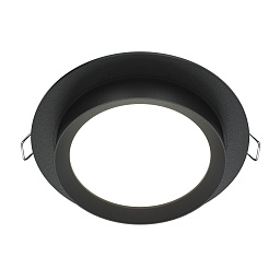 DL086-GX53-RD-B Maytoni Hoop встраиваемый потолочный светильник черного цвета с круглым корпусом