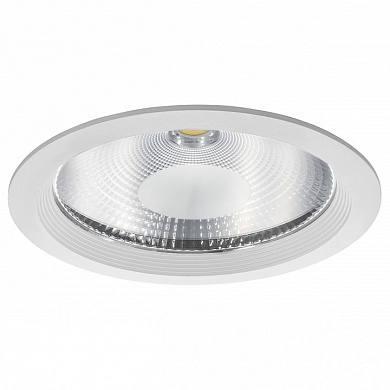 223502 Lightstar Forto led встраиваемый светильник, 50Вт, 3000K, 4500лм, белый