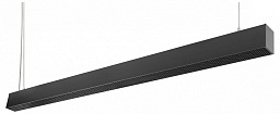 10318/C Black Loft It Vim подвесной светильник вытянутой формы в чёрном корпусе