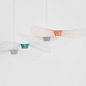 L0020114 VERTIGO Petite Friture Большой подвесной светильник в виде лепестков изумрудный лимитированный — фото 3