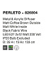 826804 PERLETO Novaluce светильник LED E27 2x12Вт 230В IP20