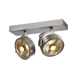 147316 SLV KALU DOUBLE QPAR111 CW alu IP20 настенно потолочный светильник