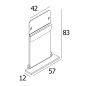 MIC60 - END CAP W белый Delta Light ILP