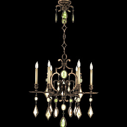 718240-1 Encased Gems 29" Round Chandelier люстра, Fine Art Lamps