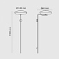 T01-W31-00WW Astep Model 2065 Wall AP современный дизайнерский настенный светильник белый; чёрный — фото 3