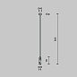 TRA159C-D1-PT Maytoni Accessories for tracks Flarity Комплектующие для систем освещения с токоведущими элементами Платина — фото 4