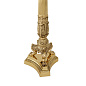 109230 Candle Holder Jefferson polished brass finish подсвечник Eichholtz