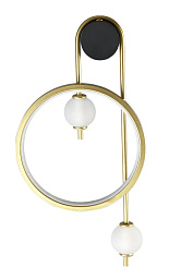 RODRIGO AP20 Вт LED BLACK/GOLD Crystal Lux Rodrigo Бра