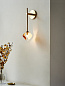 Настенный светильник Heathfield Koa WL-KOA0-SBRS-CLER-000-STD — фото 1