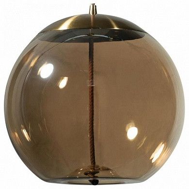 подвесной светильник шарообразной формы из латуни