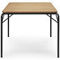 608064 Normann Copenhagen Vig Стол 90x200 см, дерево робиния / черный — фото 2