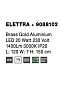 9088102 ELETTRA Novaluce светильник LED 20Вт 230В 1400Lm 3000K IP20