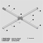 TRA005EC-31W Maytoni Accessories for tracks Trinity Комплектующие для накладной трековой системы Белый — фото 8