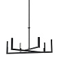 Priam LED Chandelier Matte Black люстра 84313MBK Kichler — фото 2