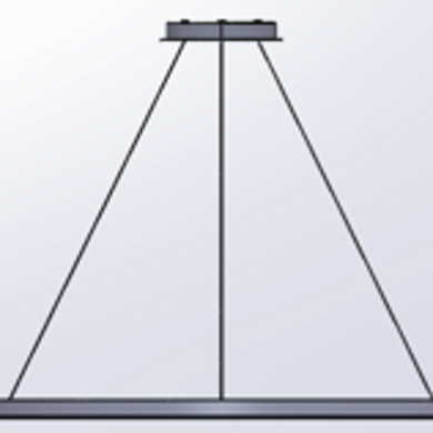 CF4K-00V9AZDU14 подвесной светильник Leds C4 Circular Outward ø900 Surface белый