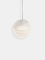 Подвесной светильник Tom Dixon Press Mini Sphere - Белый Матовый Стекло