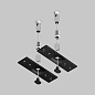 TRA034SW-2B Maytoni Accessories for tracks Exility Комплектующие для накладной трековой системы Черный — фото 1