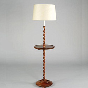 SL0022.OA.BC Wantage Twisted Wood Floor Lamp, Oak