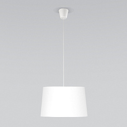 a059599 TK Lighting Maja подвесной светильник с цилиндрическим текстильным абажуром