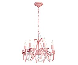 Люстра Kink Light Линди розовый 074178-6,10