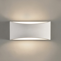 A33871B ACB Iluminacion Dana настенный светильник из гипса с двусторонним свечением белый