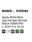 9155362 BIAGIO Novaluce спот LED 2x6W 230V 620Lm 3000K IP20