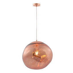 MALAGA SP1 D360 COOPER Crystal Lux MALAGA подвесной светильник с медным стеклянным плафоном