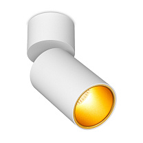 Потолочные светодиодные светильники Led technology SPY N 13.30 W белый + золото