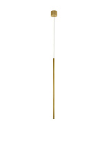 Brass Gold Aluminium LED 5 Watt 220-240 Volt 195Lm 3000K IP20 D: 1.5 H: 200 cm