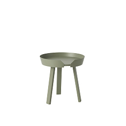 AROTABSM07 Muuto Around журнальный стол круглый пыльно зеленый