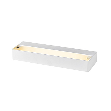 настенный прямоугольный светильник с LED панелью белого цвета