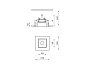Уличный встраиваемый светильник Idrout Buzzi & Buzzi — фото 1