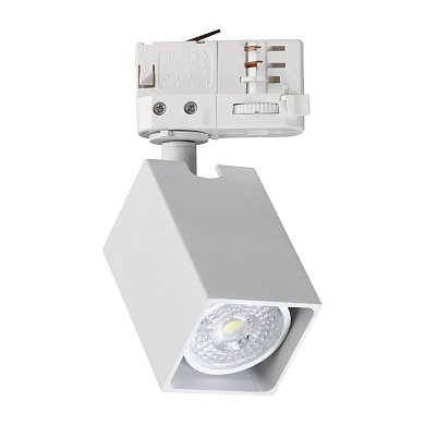 Трековый светильник Dynamite TR 3-PHASE SQUARE Ideal Lux 371498, белый