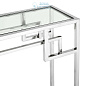 111396 Console Table Morris polished ss Eichholtz