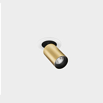 Spotlight Atom Hide Small 12.1W 2700K CRI 90 Matte gold 928lm