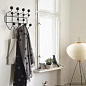 20119105 Hang It All Vitra Вешалка настенная ореховая с коричневыми шарами — фото 4