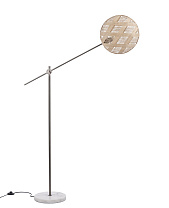 Floor Lamp CHANPEN M Ø36 diamant gun metal/Natural