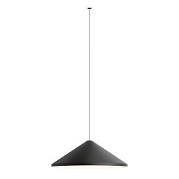 566411/1Z Vibia North подвесной светильник чёрный с расширяющимся абажуром