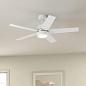 52" Maeve Fan Matte White люстра-вентилятор 300059MWH Kichler — фото 2
