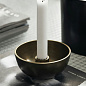 211151040 House Doctor Crown Подсвечник Ø12,5 см, античная латунь — фото 2