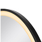1007202 SLV TRUKKO 80 WL round chrome/black настенный светильник — фото 5