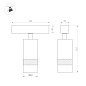 Трековый светильник Arlight MAG-SPOT-ZOOM-45-R60-15W — фото 1