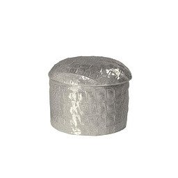 0003618-518 Villari Cocco шкатулка из керамики серебристого цвета